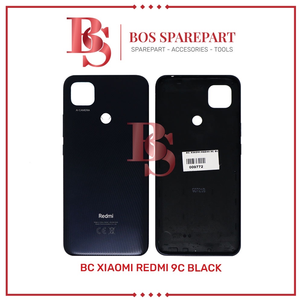 Jual Tutup Belakang Xiaomi Redmi C Black Backdoor Backcover Shopee Indonesia