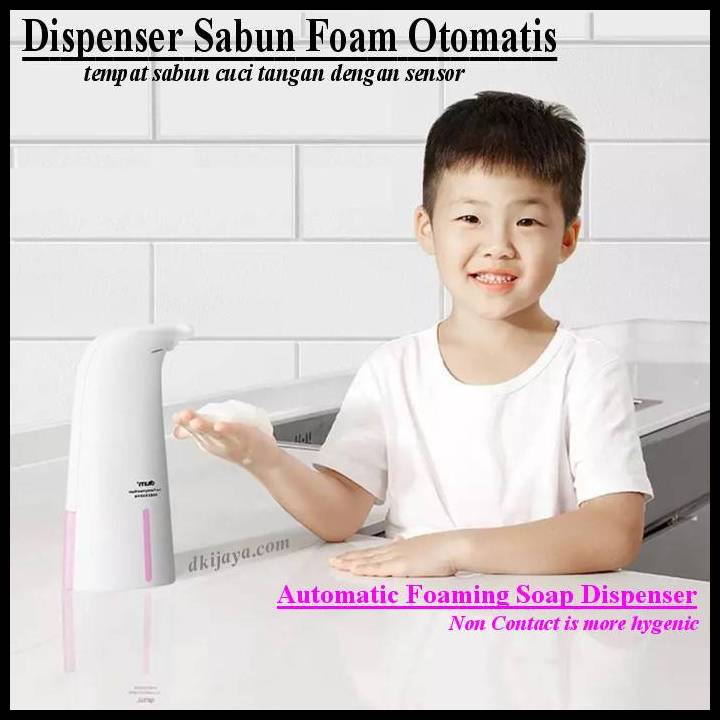 Jual Dispenser Sabun Otomatis FOAM Smart Sensor Automatic Soap Hand ...