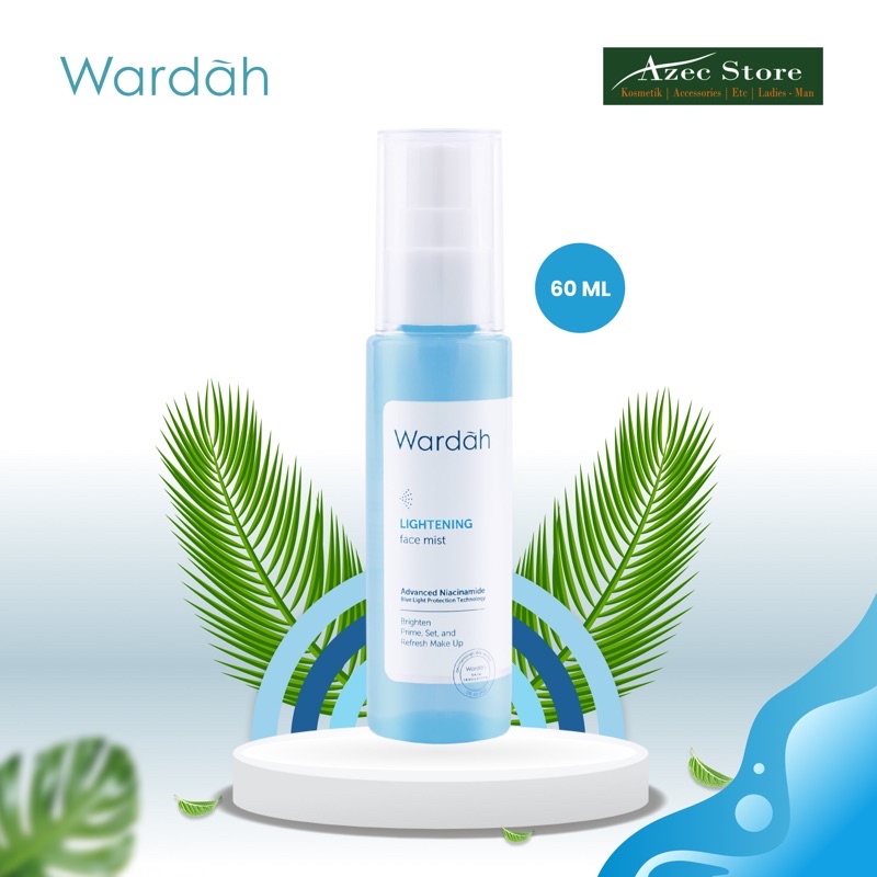 Jual Wardah Lightening Face Mist 60ml Shopee Indonesia