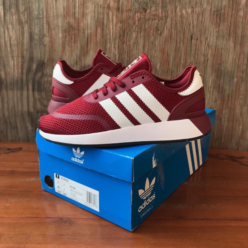 Jual Adidas Originals N 5923 Burgundy Maroon ORIGINAL BNIB RESMI