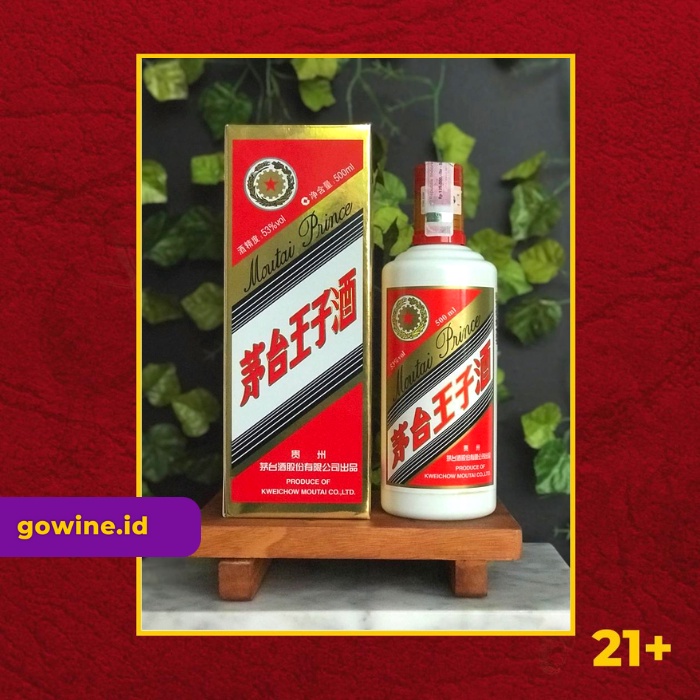 Jual Kweichow Moutai Prince Chinese Baijiu Arrack 500ml Arak China