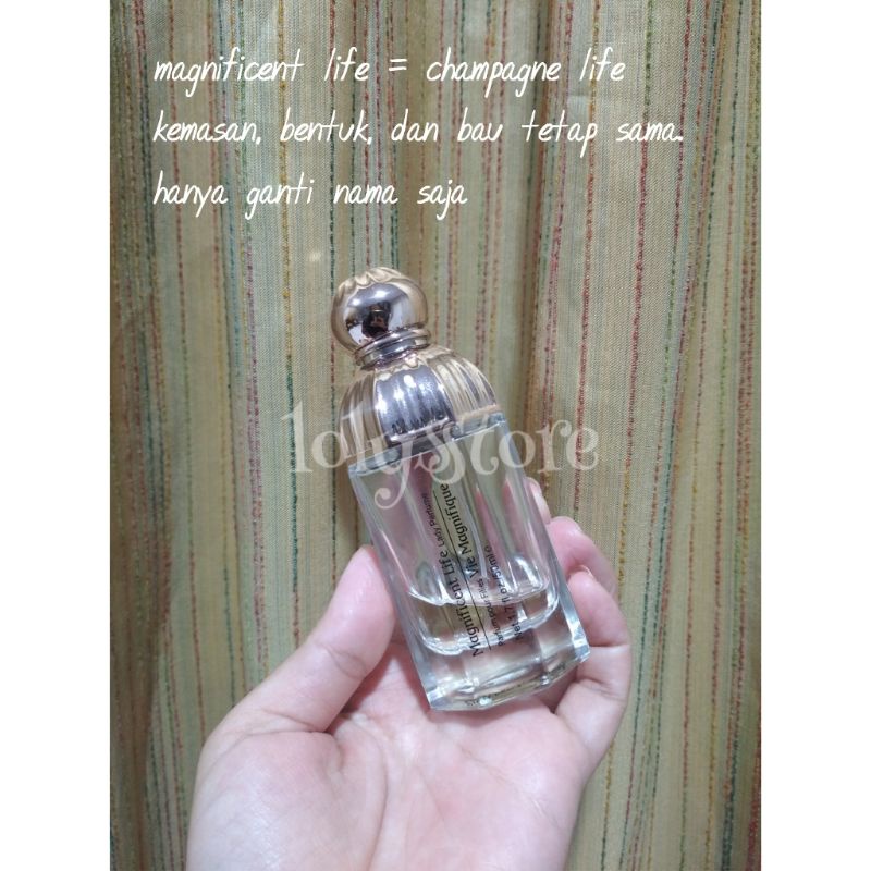 Miniso champagne cheap life perfume price