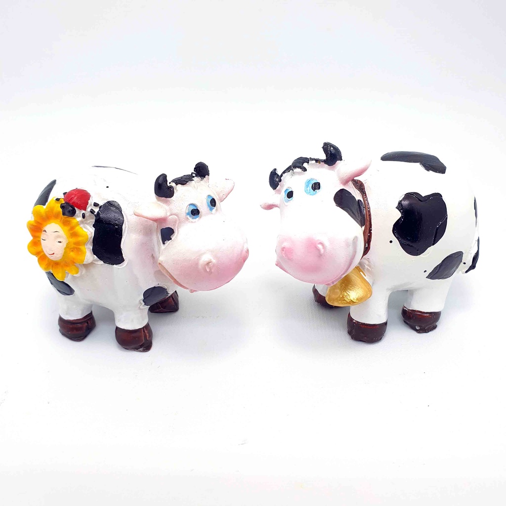 Jual Patung Resin Sapi Mungil Tinggi 5 cm Lebar 7 cm | Shopee Indonesia