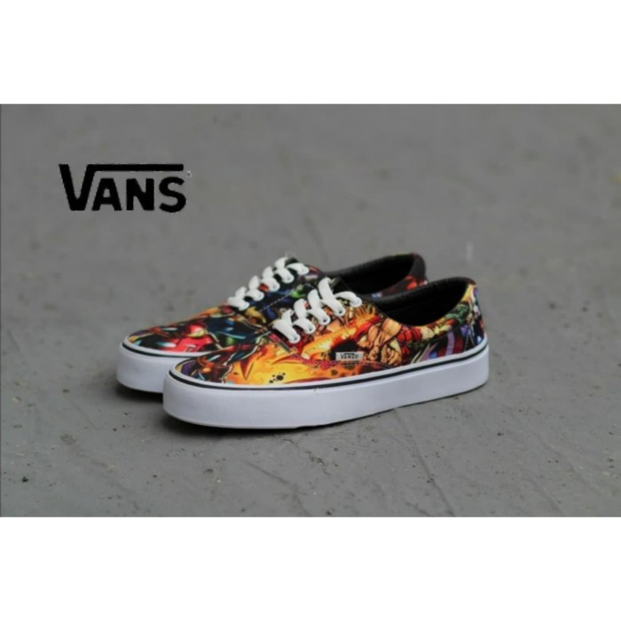 Ds01Al Sepatu Sneakers Vans Authentic Casual Era Marvel Pria Wanita Original Marvel 39