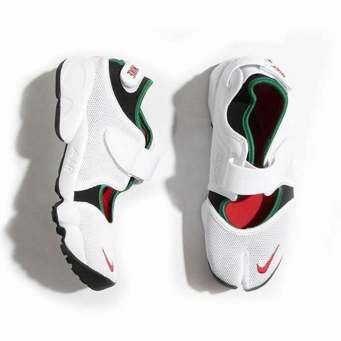 Nike air rift white green hotsell