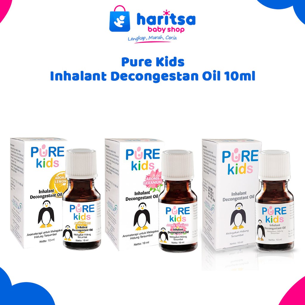 Jual Pure Kids Baby Obat Cairan Hidung Tersumbat Inhalant Decongestant ...