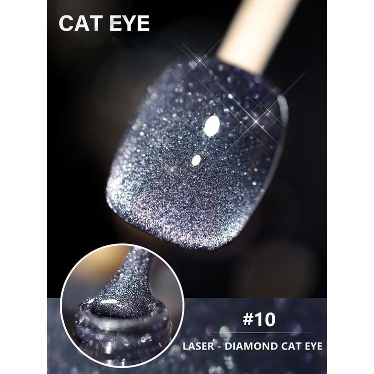 Jual MSY ANNIES Kutek Gel Laser Diamond Cat Eye Nail Polish Gel/Gel