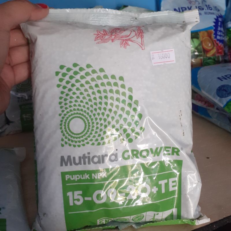 Jual PUPUK NPK GROWER 15-09-20+TE MUTIARA MEROKE KEMASAN PABRIK 1 KG ...