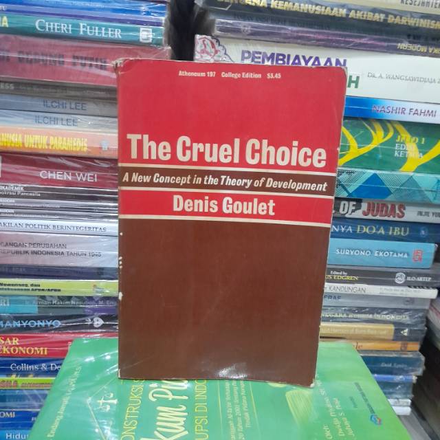 Jual Original Buku Import The Cruel Choice a New Concept In The Theory