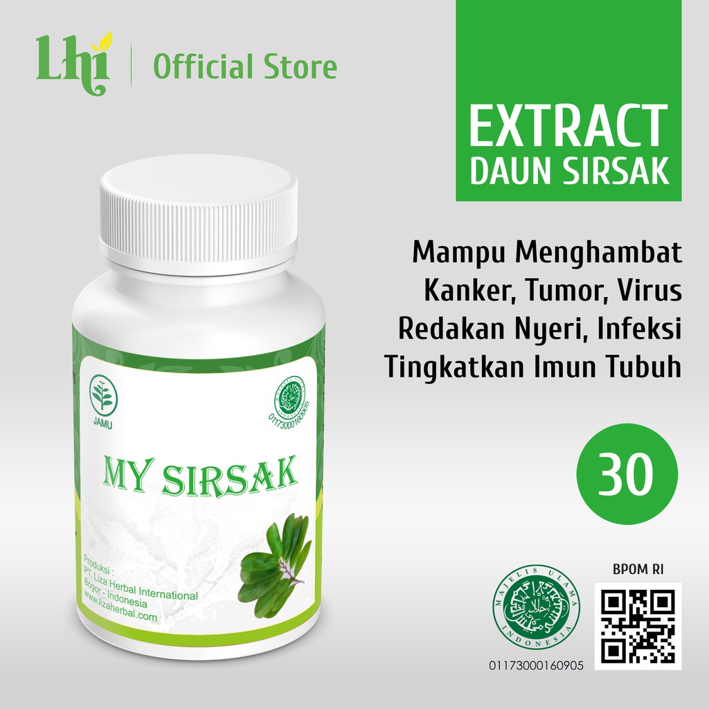 LHI - My Sirsak Kapsul Ekstrak untuk Kanker - 30 Kapsul