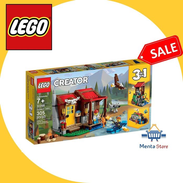 Lego creator hot sale outback cabin