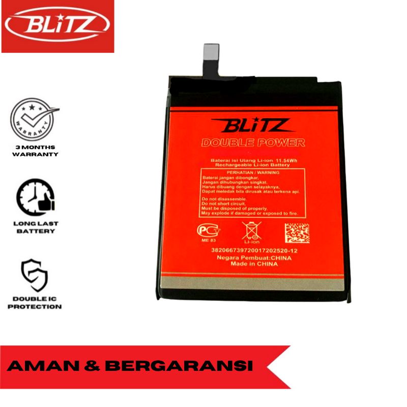 BLiTZ Baterai Xiaomi BN35 Double Power Redmi 5