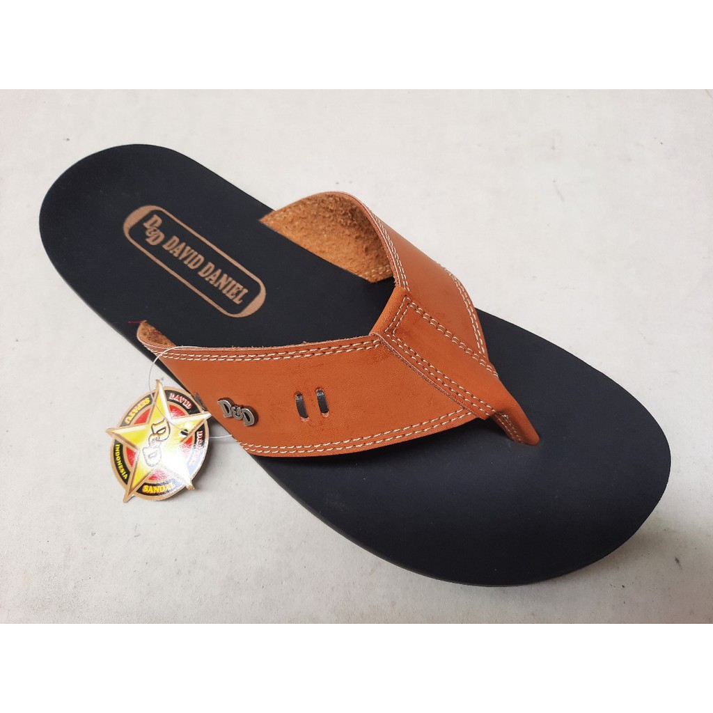 Jual DAVID DANIEL Sandal Casual Javarino - MK 050 Tan | Shopee Indonesia