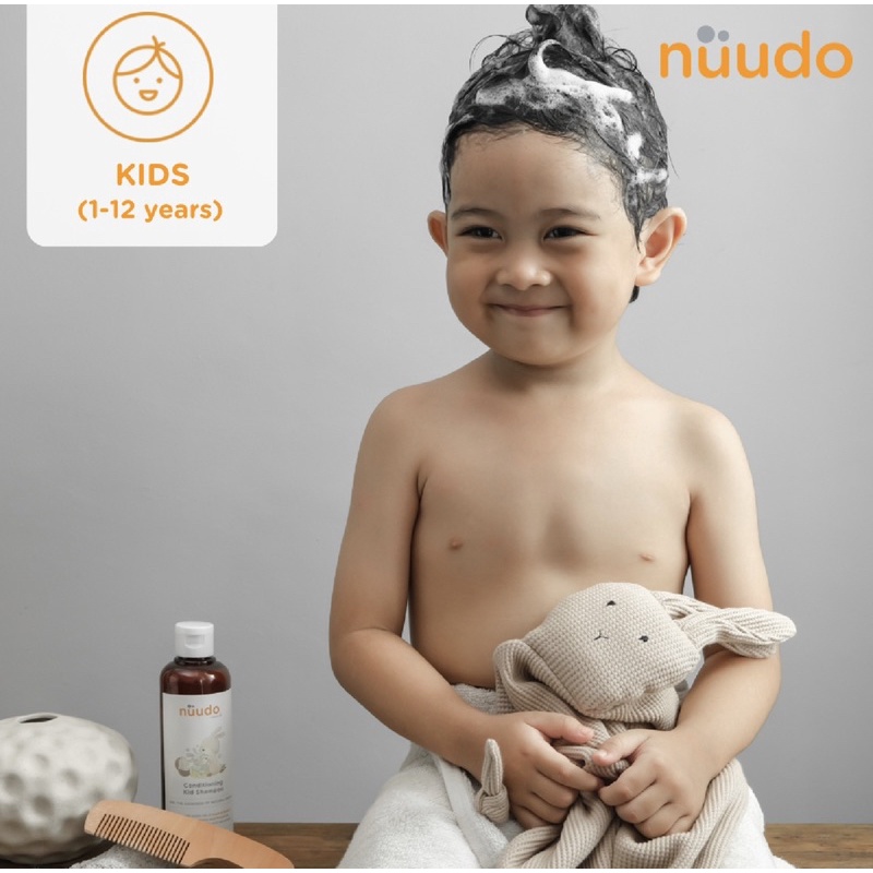 Jual NUUDO by Pureco Conditioning Kids Shampoo 250 ML | Shopee Indonesia