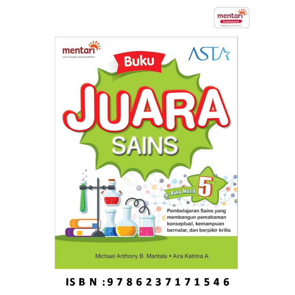 Jual Juara Sains Buku Murid 5 | Buku Pelajaran Anak Sekolah Dasar