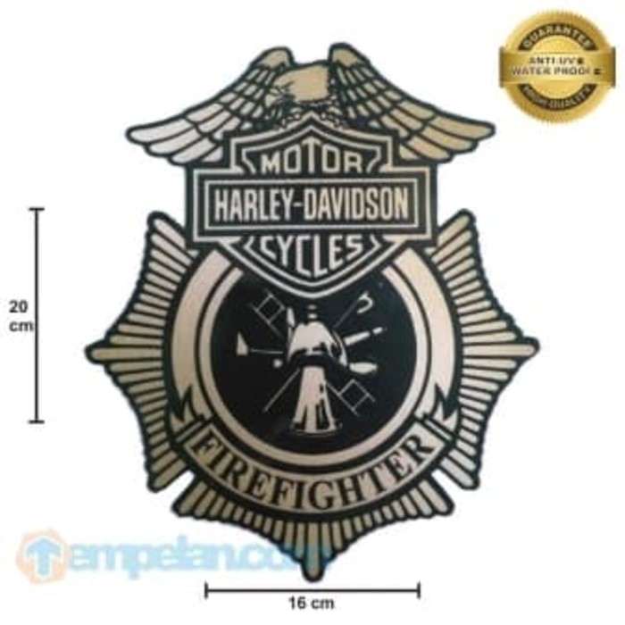 Jual STIKER HARLEY-DAVIDSON FIRE FIGHTER (L) | Shopee Indonesia