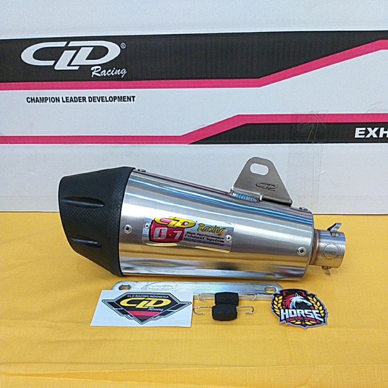 Jual Silencer Selencer Original Knalpot Cld Tipe C Short Inlet Mm