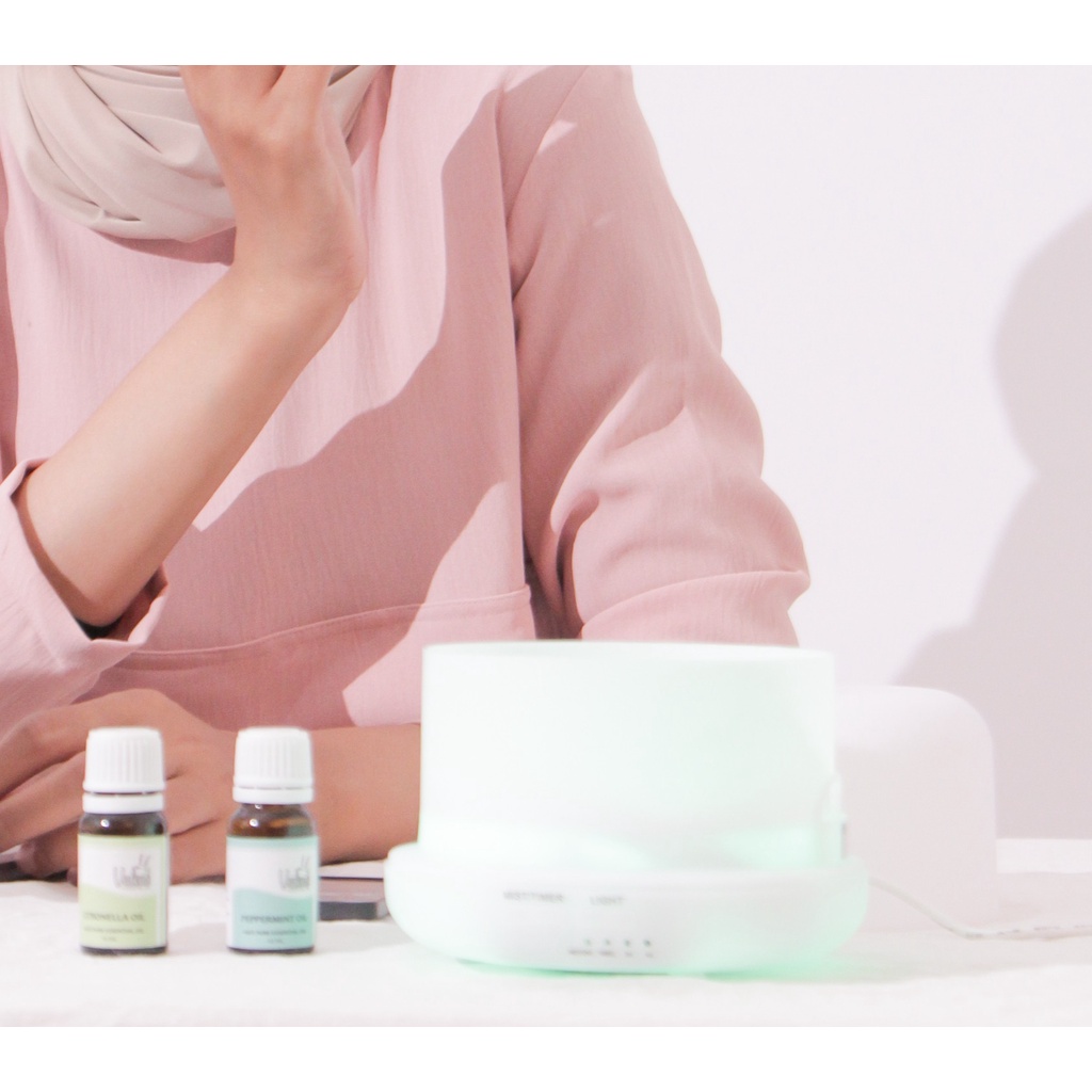 Jual Paket Bundling Diffuser 300mL (2 Pure Essential Oil + Diffuser ...