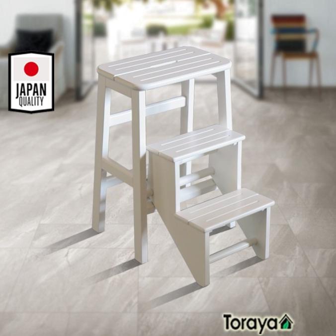 Jual Toraya Living Tangga Lipat Tangga Kayu Tangga Sch Whco Shopee Indonesia