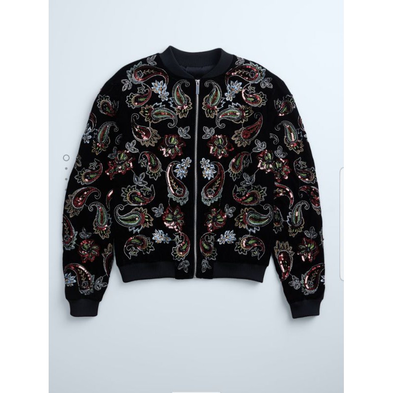 Jual Zara Man Limited Edition Bomber Jacket | Shopee Indonesia