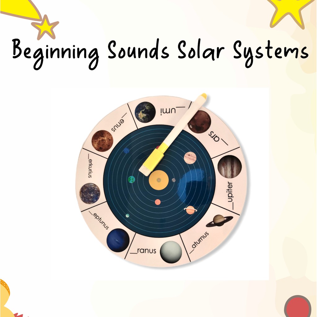 Jual Beginning Sounds Solar System Belajar Tata Surya | Shopee Indonesia