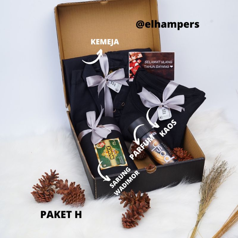 Jual Hampers Cowok Kado Ulang Tahun Kado Anniversary Kado Cowok