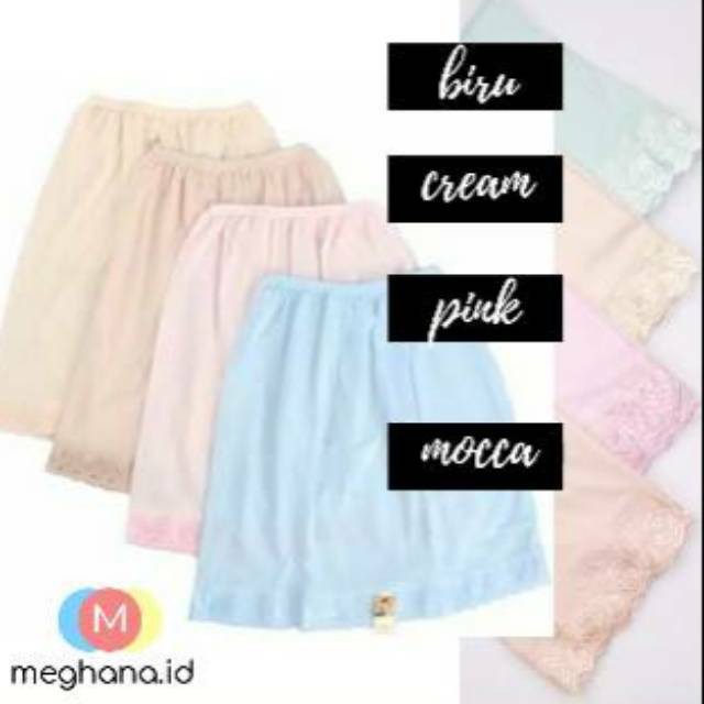 Jual Rok Androk Wanita Renda size 3L Standar Daleman Wanita | Shopee ...
