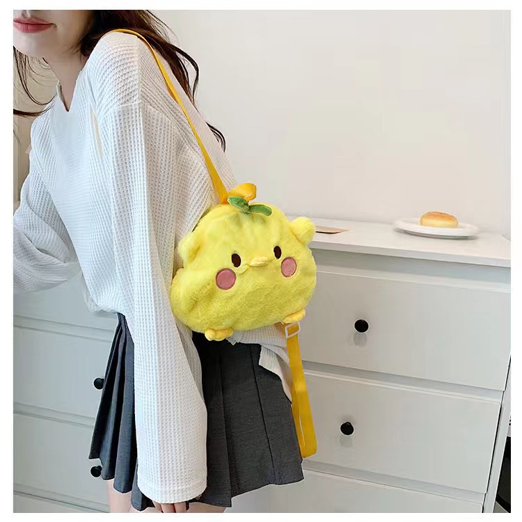 Jual (COD)Tas Ransel Wanita Fashion Motif Kartun Karakter Hewan Warna ...