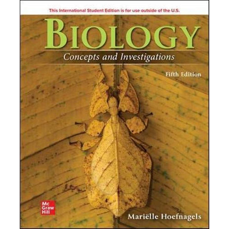 Jual Biology: Concepts And Investigations (5th-ISE) | Shopee Indonesia