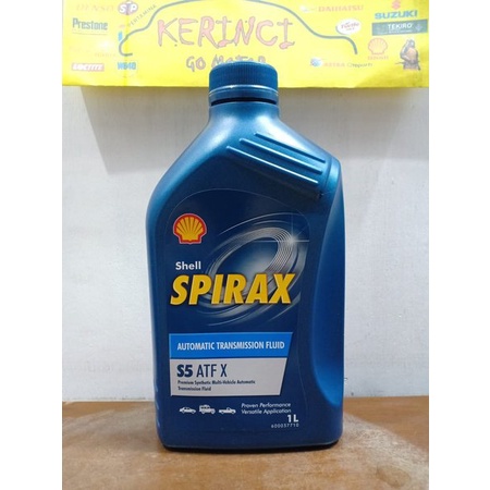 Jual Dijual OLI SHELL SPIRAX S5 ATF X 1L - OLI SHELL S5 ATF X 1L - OLI ...
