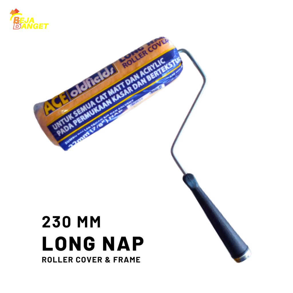 Jual Rol Tebal Kuas Roll Paint Cat Tembok Dinding LONG NAP ACE ...