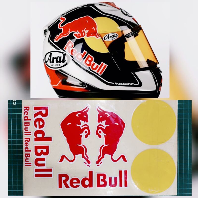 Arai 2024 red bull