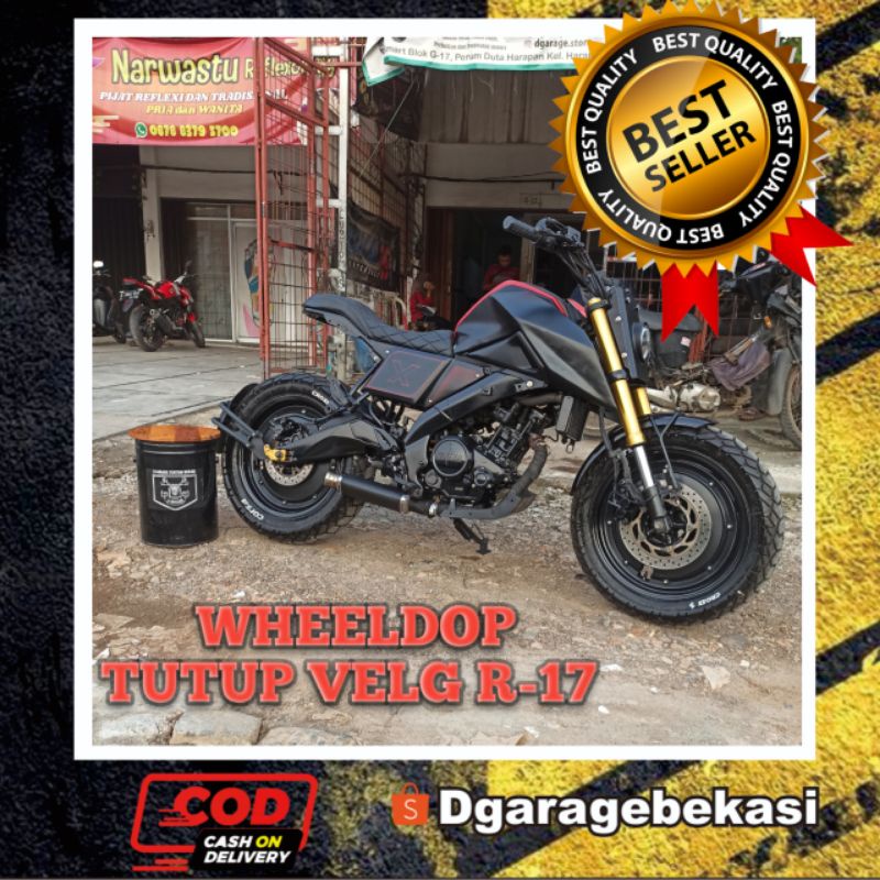 Jual WHEELDOP RING 17 cc weldop wheldop TUTUP VELG MOTOR R 17 wheldop