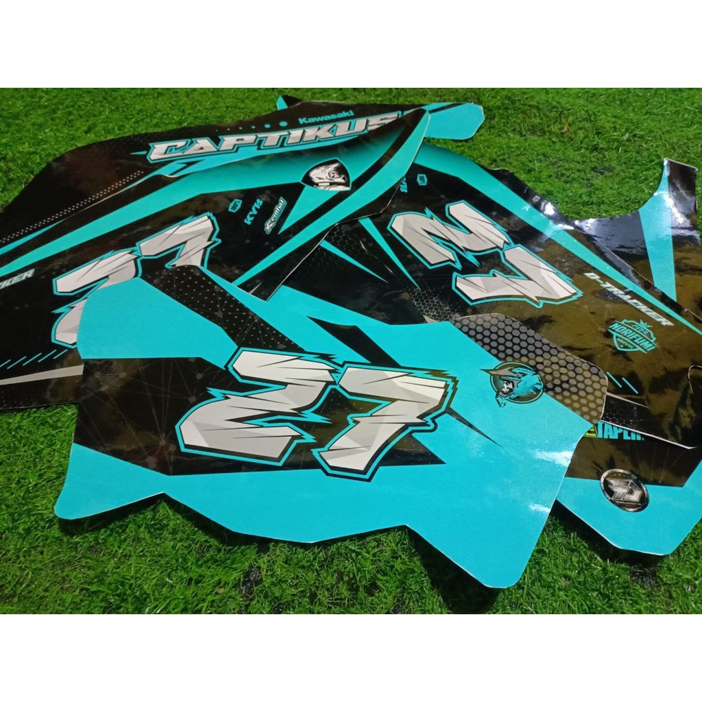 Jual Decal Dtracker New Tosca Hitam Keren Sticker Fullbody keren ...