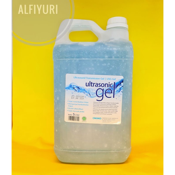 Jual usg gel 5 liter onemed / ultrasound gel 5 liter Shopee Indonesia