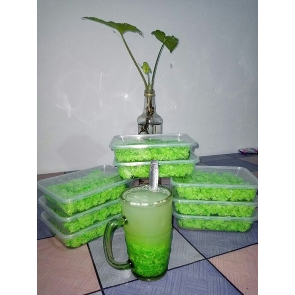 Jual Tape Ketan Hijau dan Rainbow/Pelangi (300 gr) Shopee Indonesia