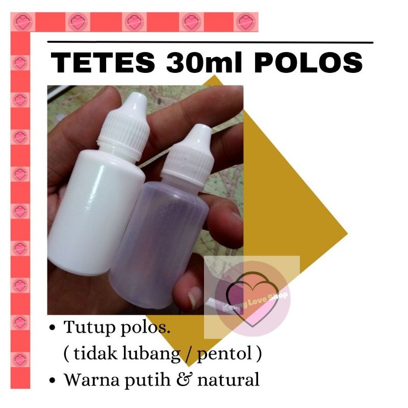 Jual Botol Tetes Plastik Ml Polos Obat Mata Pewarna Cup Slime Ml Murah Shopee Indonesia