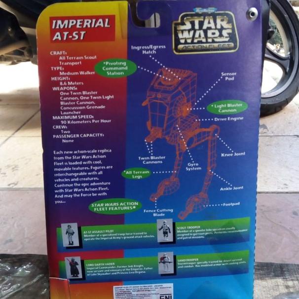 Jual MINIATUR MICRO MACHINES STAR WARS IMPERIAL AT-ST ORI GALOOP ...