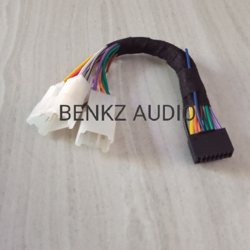 Jual Soket kabel head unit skeleton 8189 pnp Toyota dan daihatsu ...
