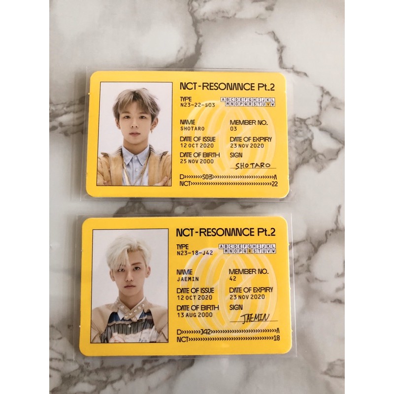 Jual WTT ID card Jaemin/Shotaro to ID card Jeno | Shopee Indonesia