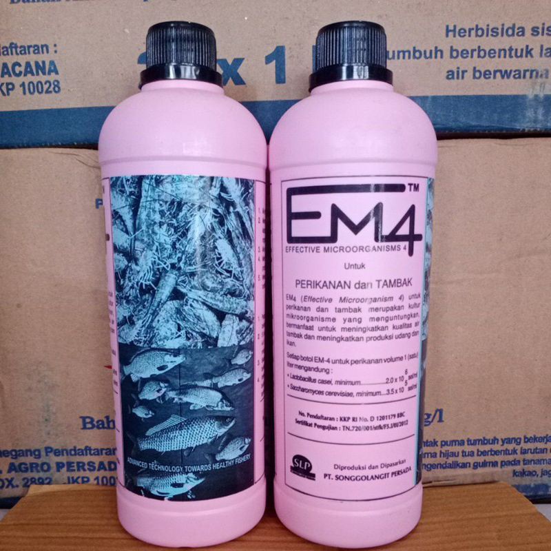 Jual EM4 Perikanan dan Tambak 1Liter | Shopee Indonesia