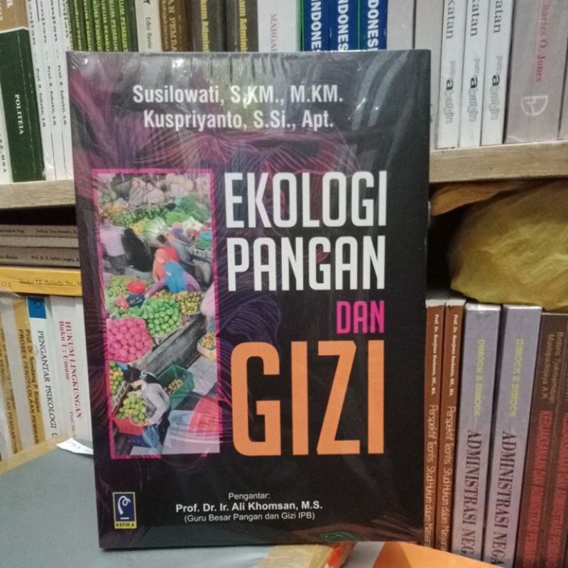 Jual Buku Ekologi Pangan Dan Gizi - REFIKA ORIGINAL | Shopee Indonesia