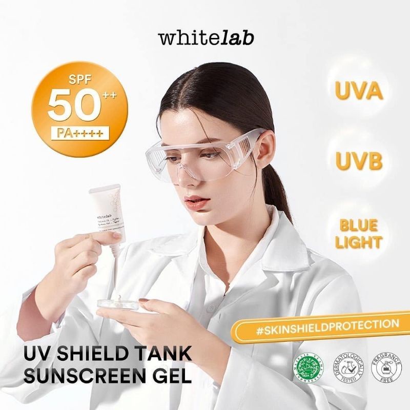 Jual white lab whitelab sunscreen spf 50 sun screen viral bagus penahan ...