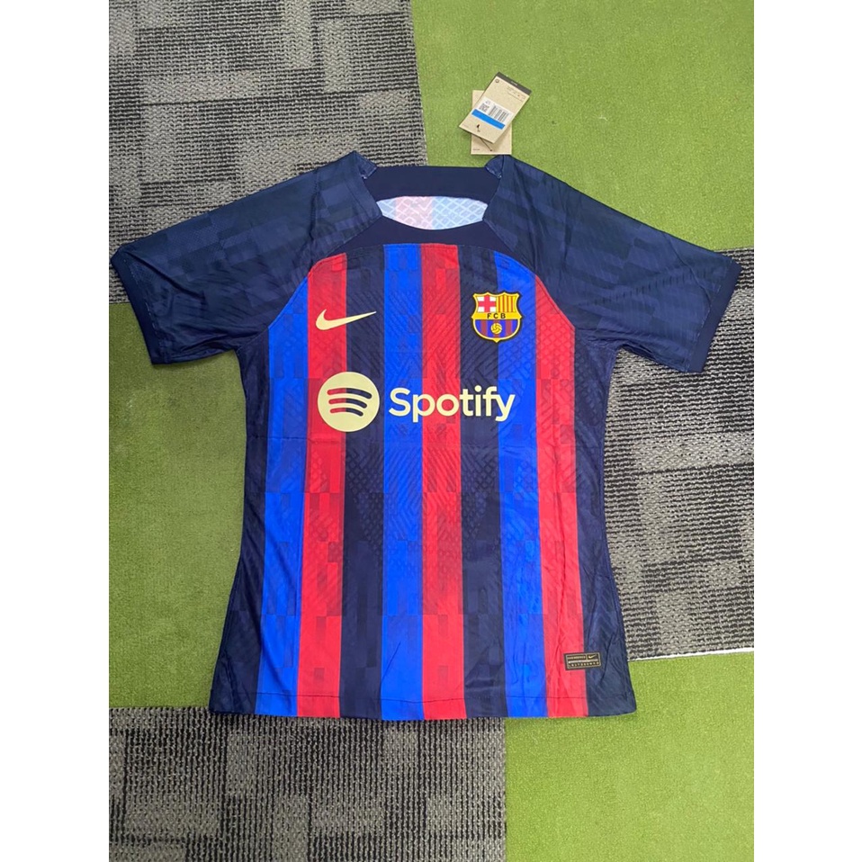 Jual JERSEY BAJU BOLA PRIA BARCELONA HOME 2022/2023 PLUS SPONSOR DEPAN ...