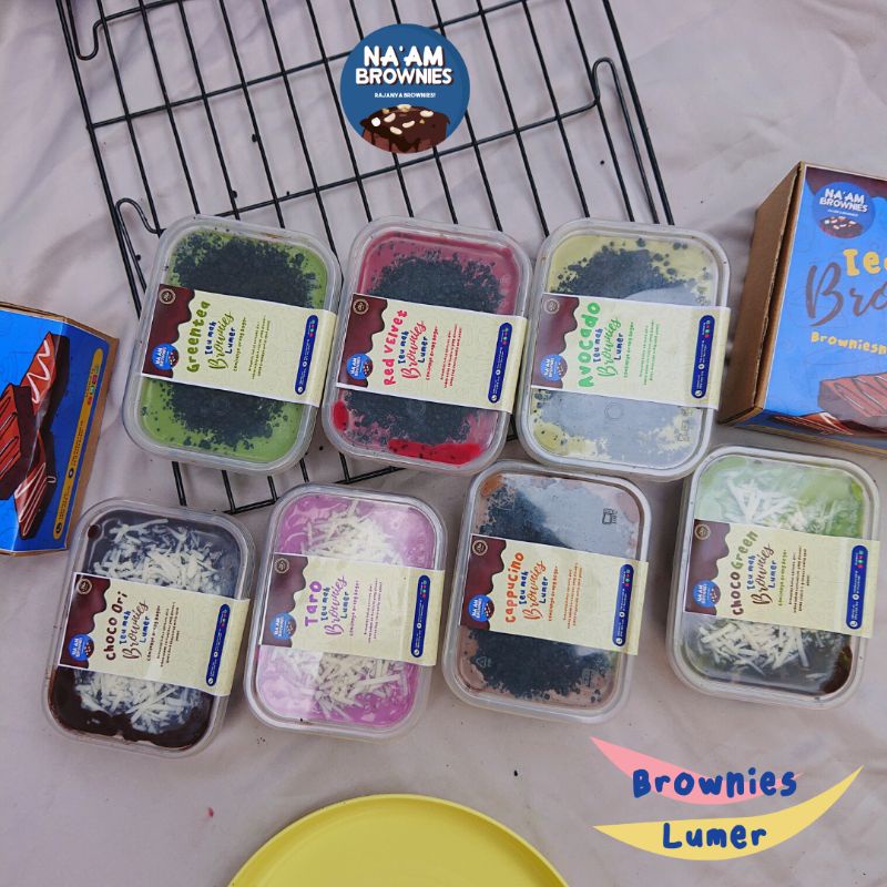 Jual ( NA'AM ) DESSERT BOX BROWNIES KUKUS LUMER 200ML Shopee Indonesia