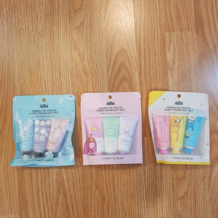 Jual Adventure Time Energy Of Fruits Hand Cream Gift Set Miniso Japan