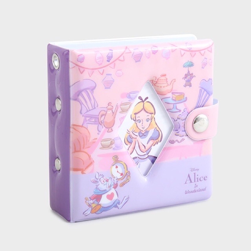 Jual COLLECT BOOK DAISO KOREA SERIES DISNEY ALICE PINK AND PURPLE ...