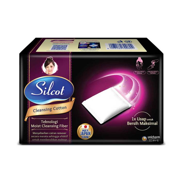 Jual SILCOT MAXIMIZER COTTON 40pcs & Silcot Cleansing Cotton 82pcs ...