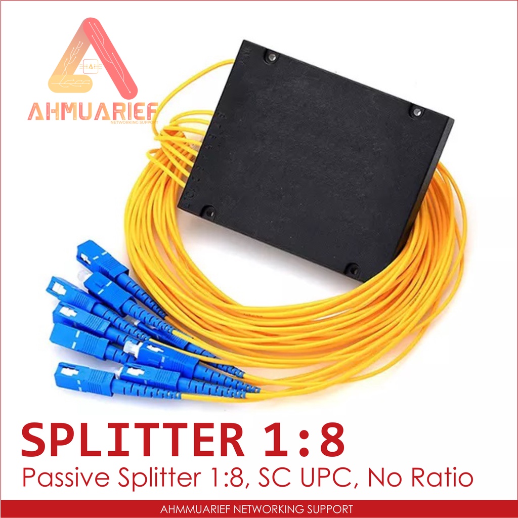 Jual Passive Splitter Pasif Spliter Upc Fiber Optik X Optic