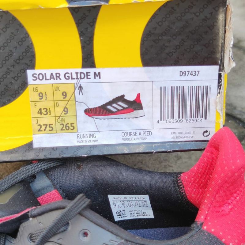 Jual ADIDAS SOLAR GLIDE M O running for men D97437 Shopee Indonesia